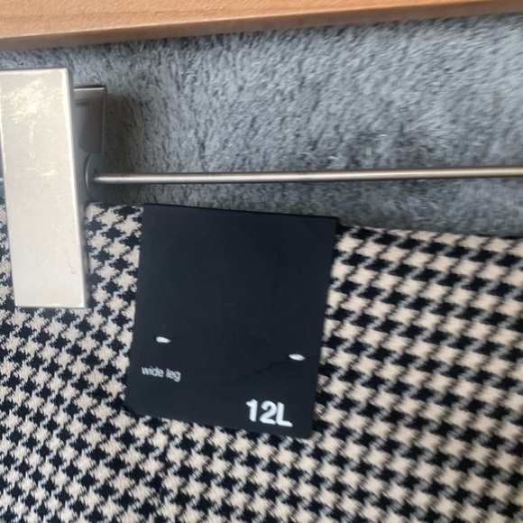 Ricki’s Wide Leg Herringbone Black & White Size 12L Pockets 32” Inseam Classic - Picture 7 of 10